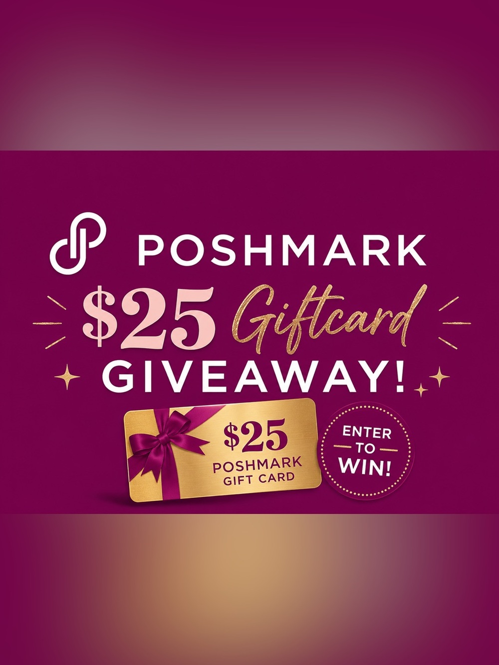 $25 Poshmark Gift Card Giveaway